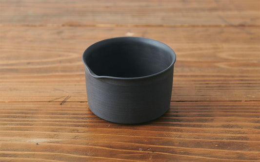 切立湯冷し 黒練 焼締め