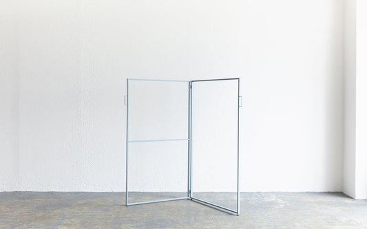 【受注製作】アイアンハンガーフレーム <ブルーグレー・ブラック>