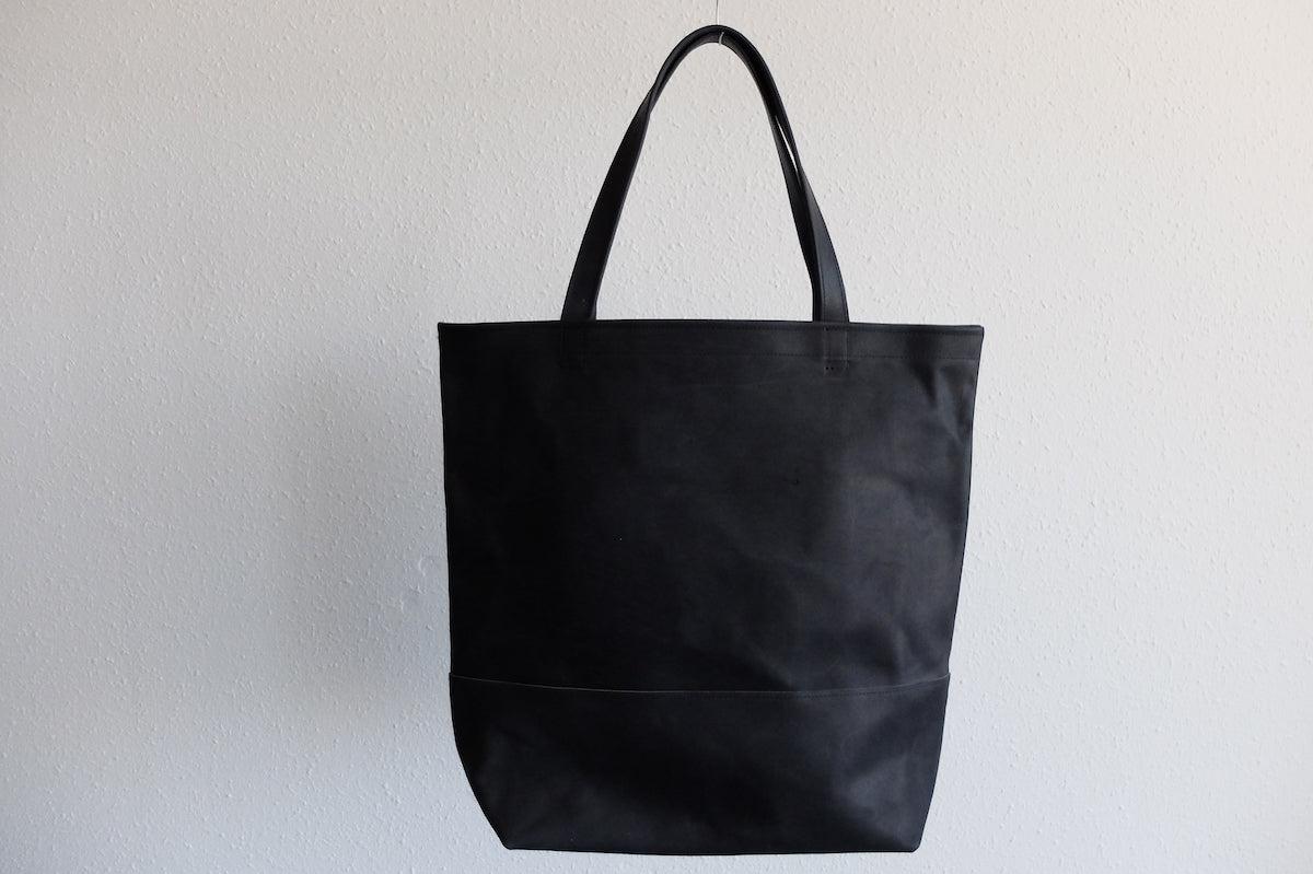 【受注製作】レザートートバッグ black ＜LL＞