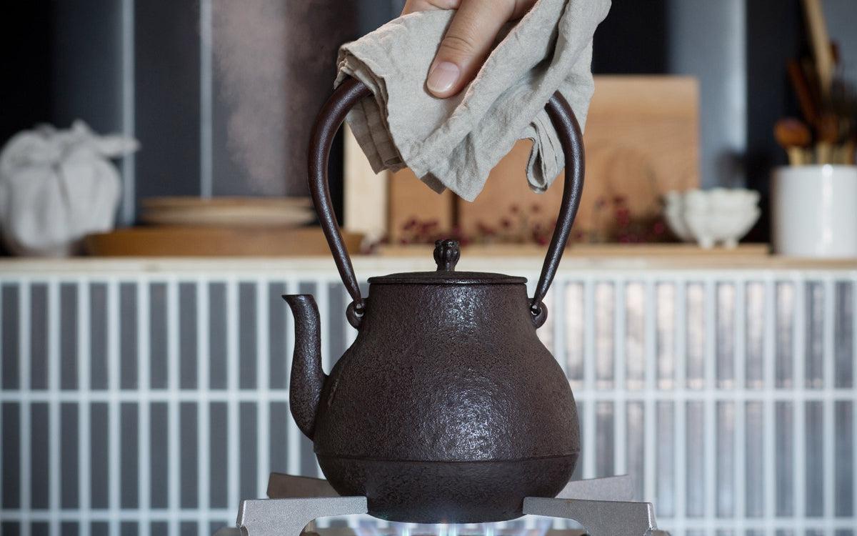 鉄瓶 古代平丸 1.5L