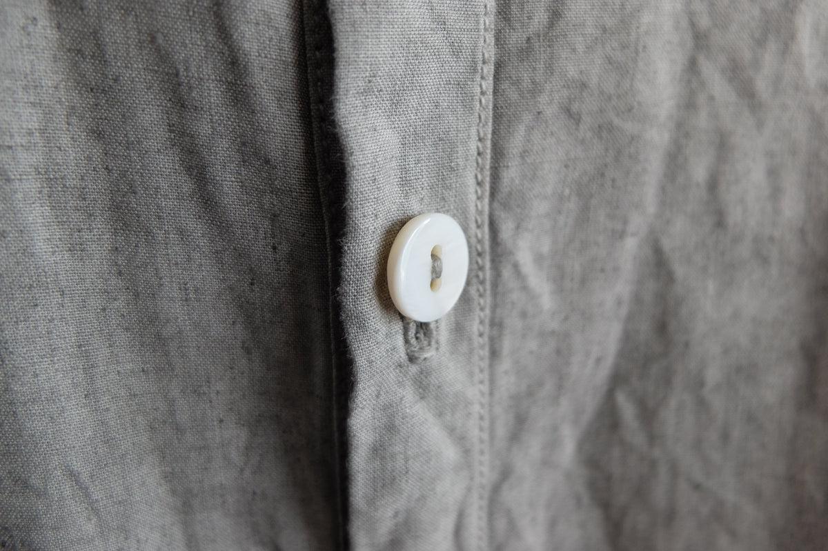 MITTAN / 大麻シャツ 高密度 SH-57B 松煙 / unisex