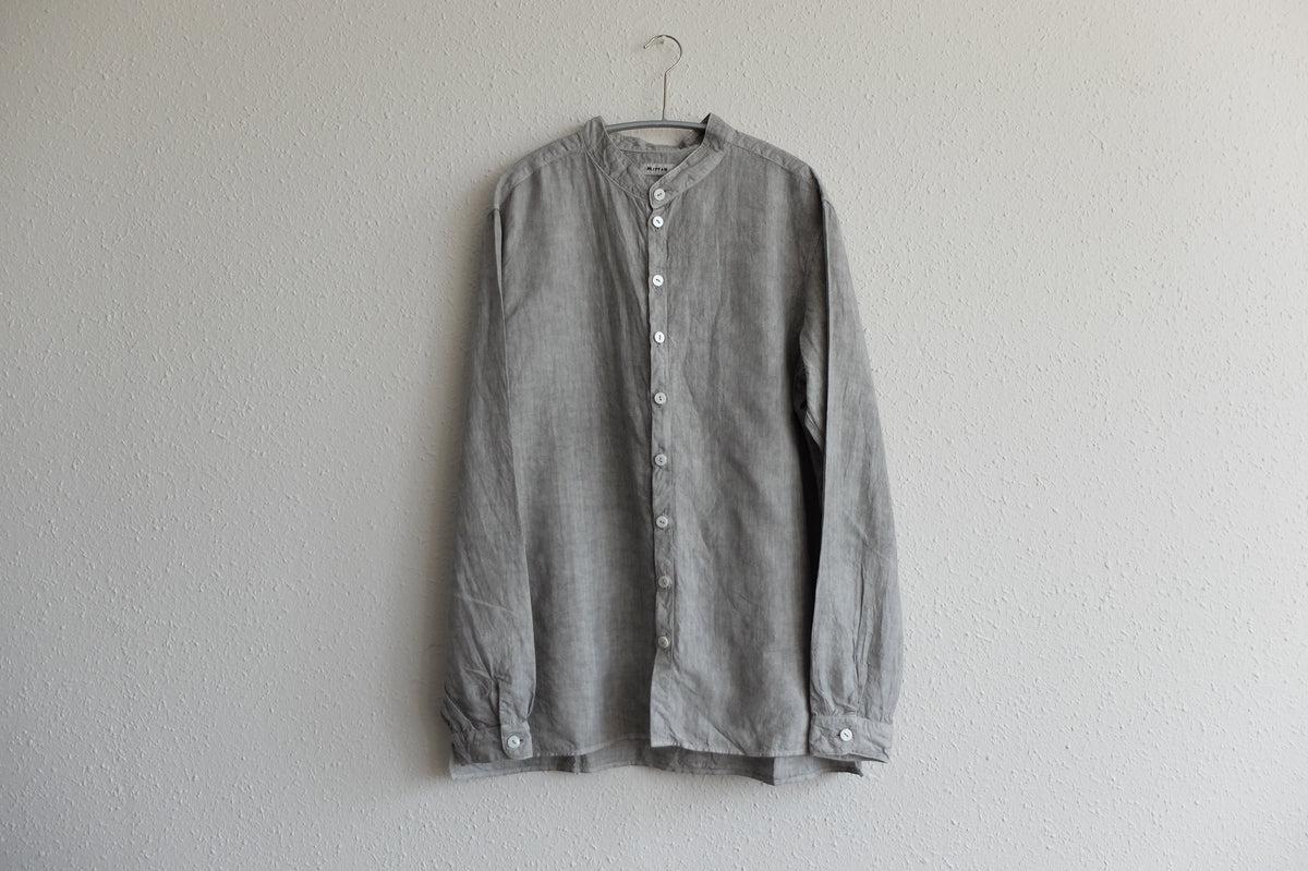 MITTAN / 大麻シャツ 高密度 SH-57B 松煙 / unisex