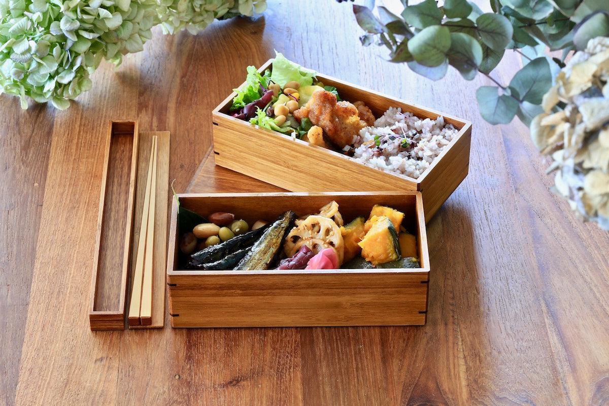 箸箱 寄竹 拭き漆｜生漆