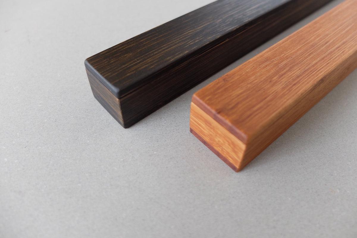 箸箱 寄竹 拭き漆｜生漆