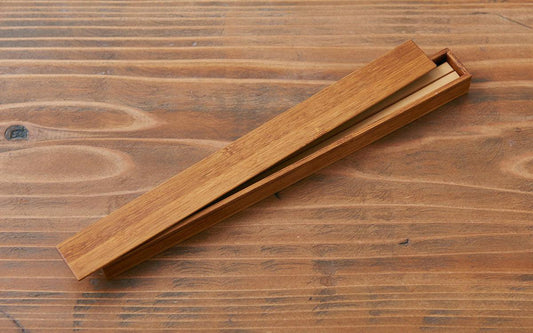 箸箱 寄竹 拭き漆｜生漆