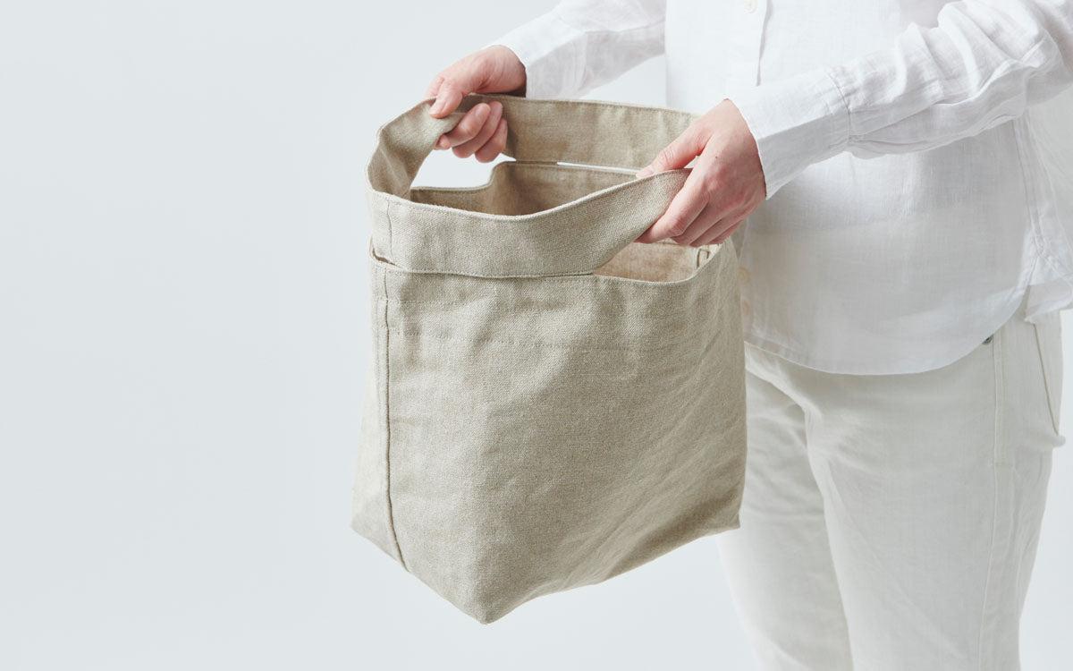 ブレッドバッグ（パンなリネンバッグ）