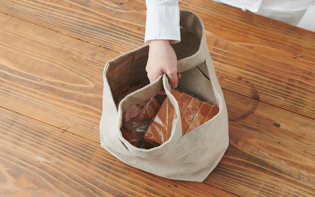 ブレッドバッグ（パンなリネンバッグ）