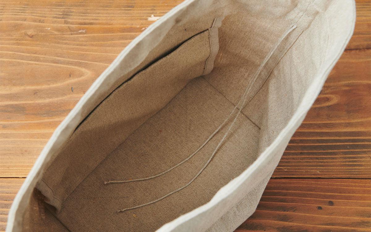 ブレッドバッグ（パンなリネンバッグ）