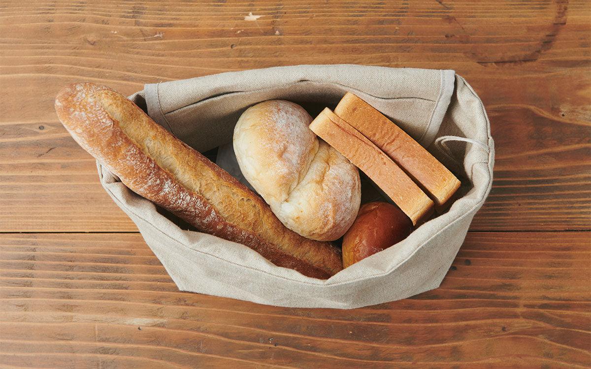 ブレッドバッグ（パンなリネンバッグ）
