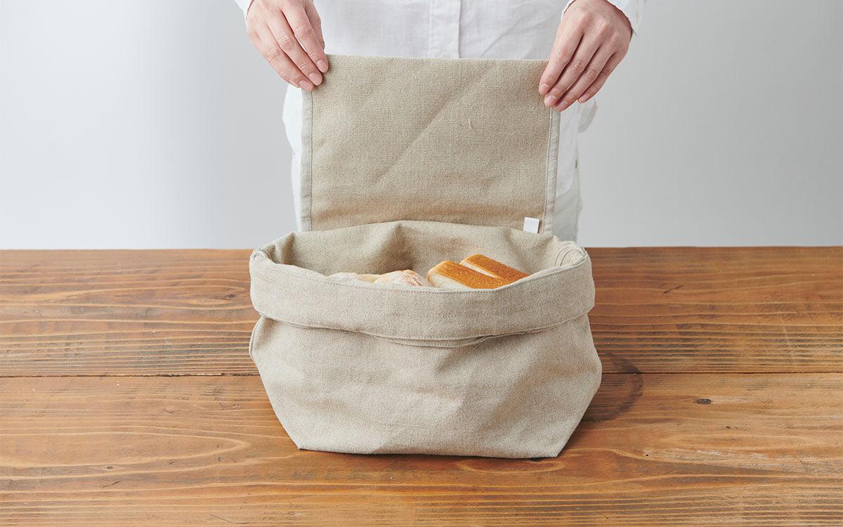 ブレッドバッグ（パンなリネンバッグ）