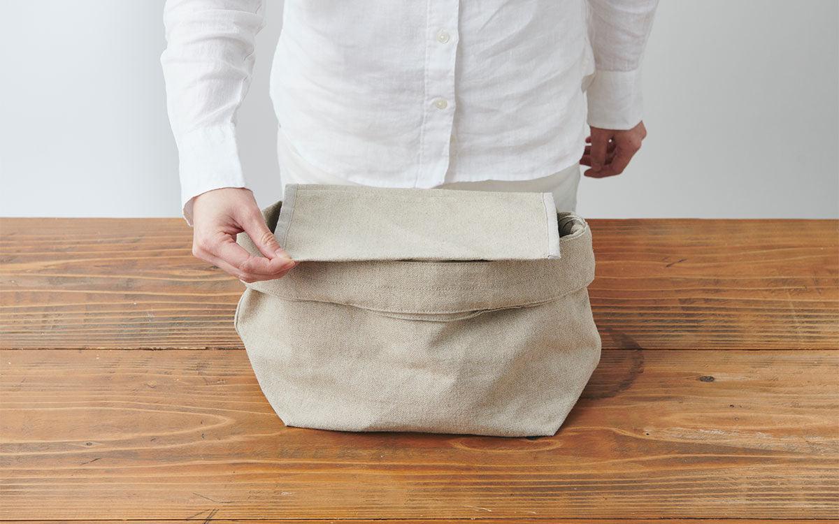 ブレッドバッグ（パンなリネンバッグ）