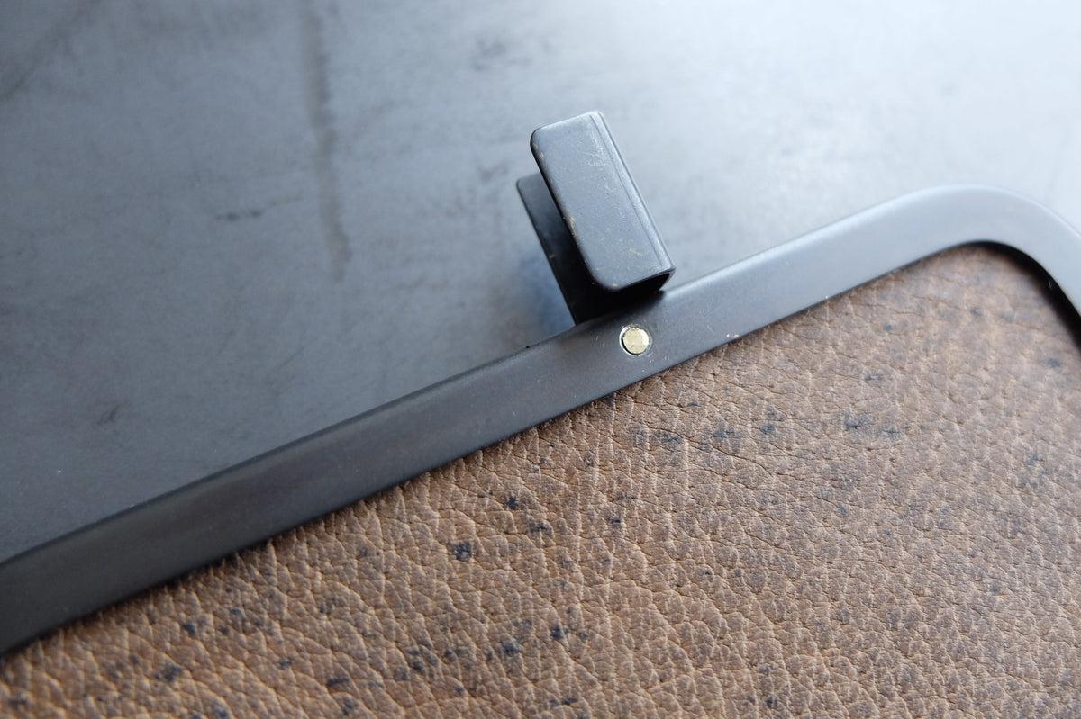 card case ＜猪革墨染＞