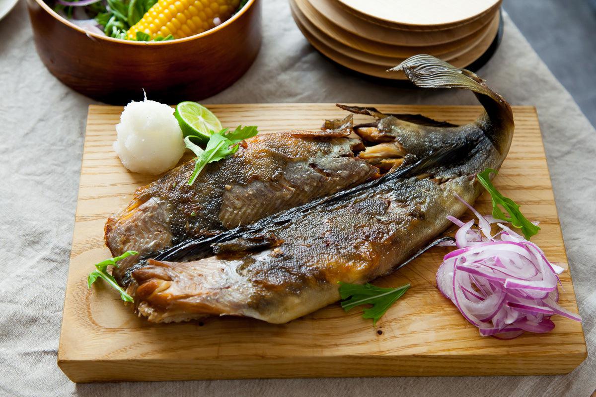 チェリーのカッティングボード 四角