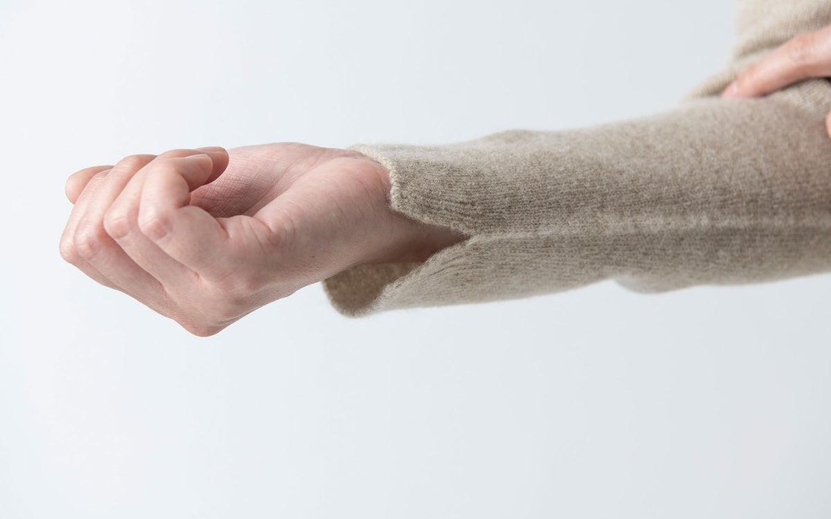 enrica cashmere knit｜camel