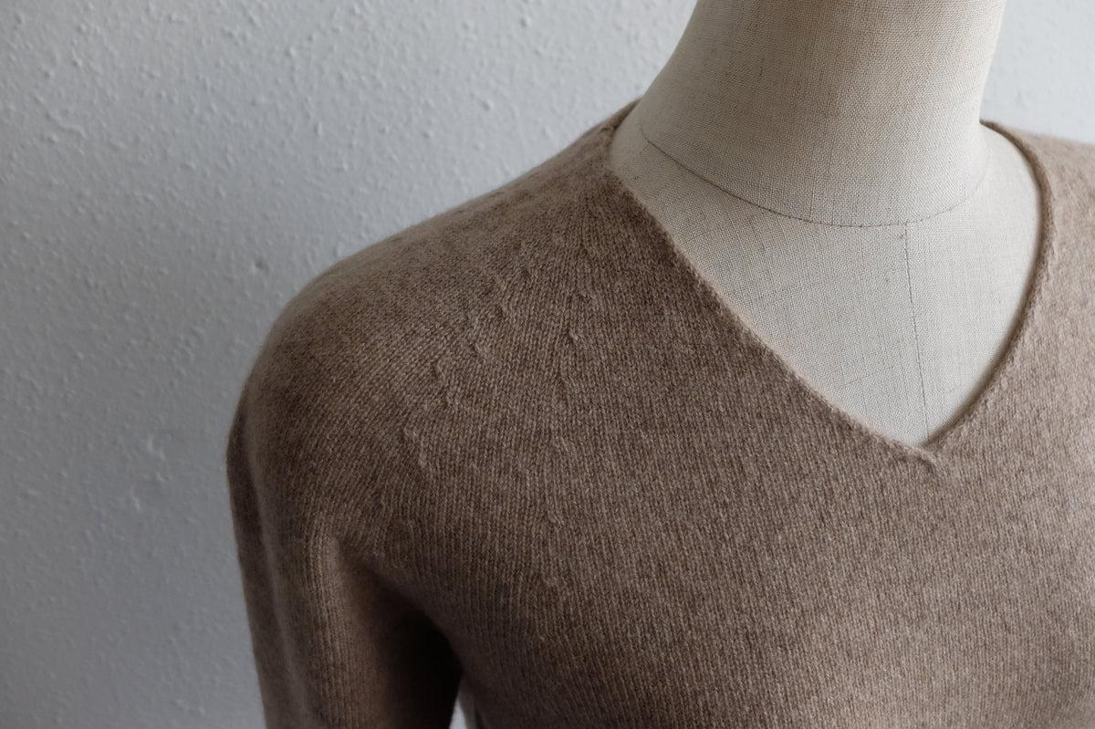 enrica cashmere knit｜camel