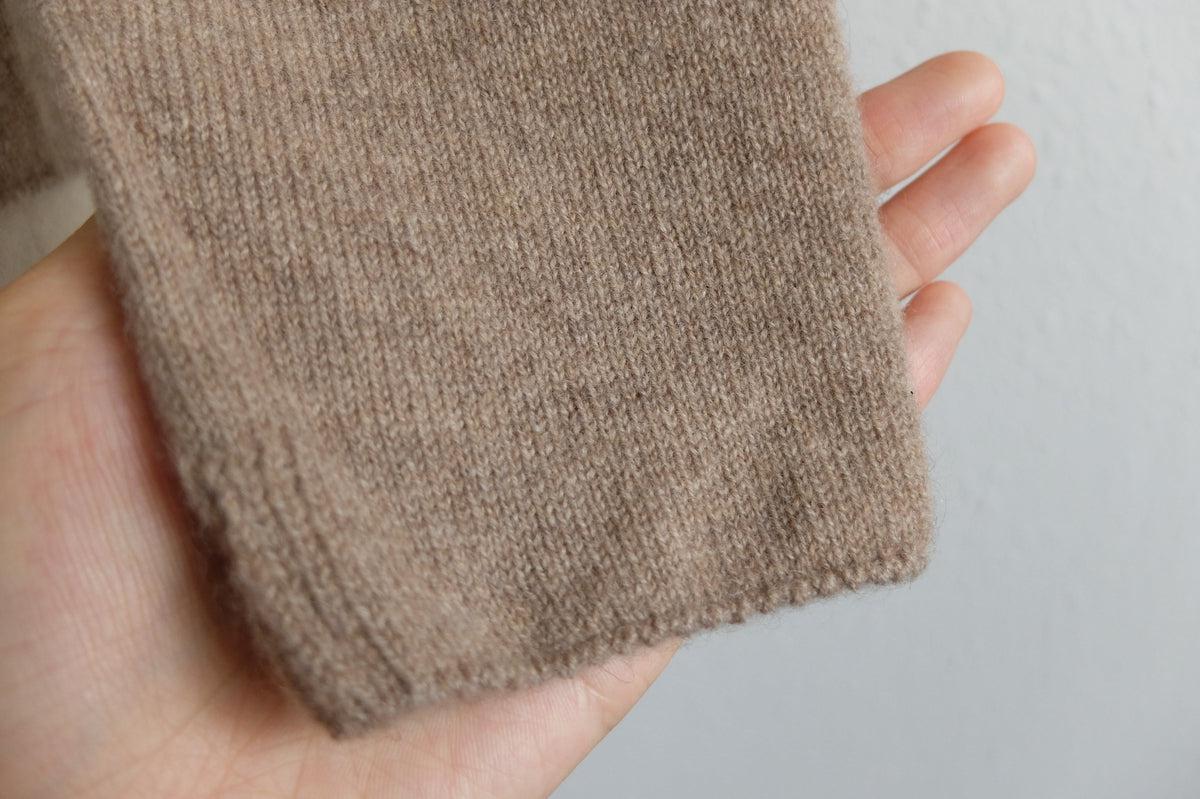 enrica cashmere knit｜camel