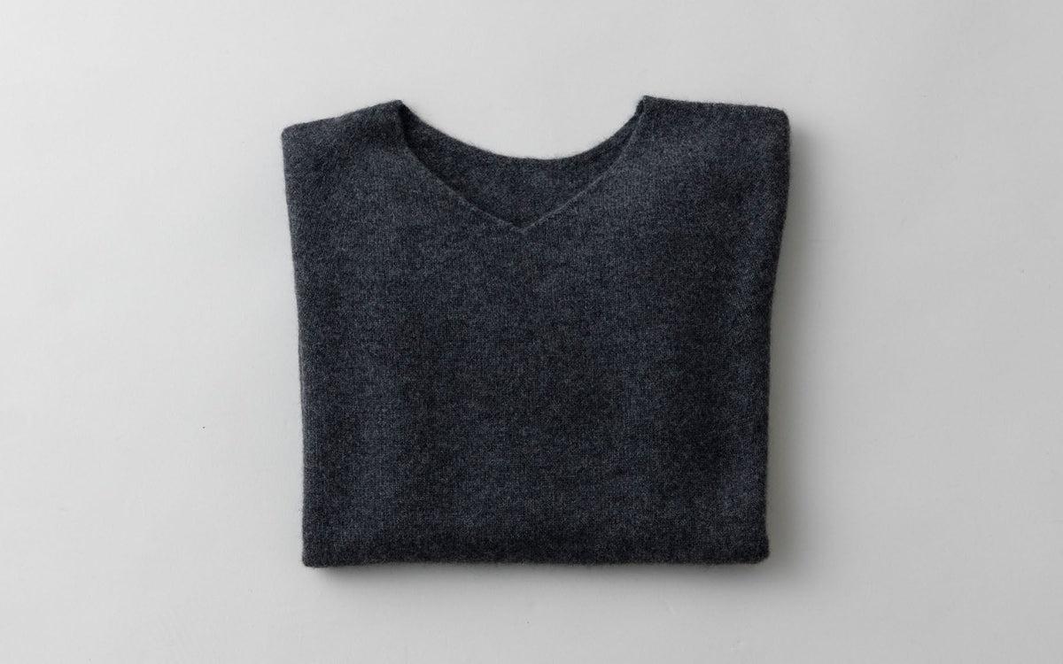 enrica cashmere knit｜charcoal