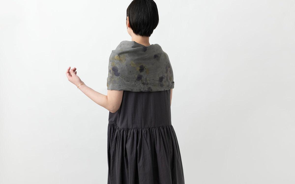 enrica cottonsilk scarf｜botanicalmix