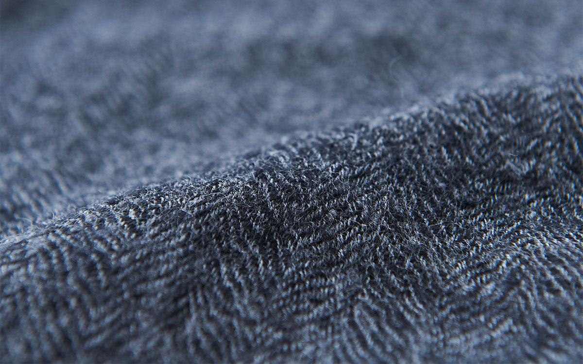 enrica herringbone dress｜black