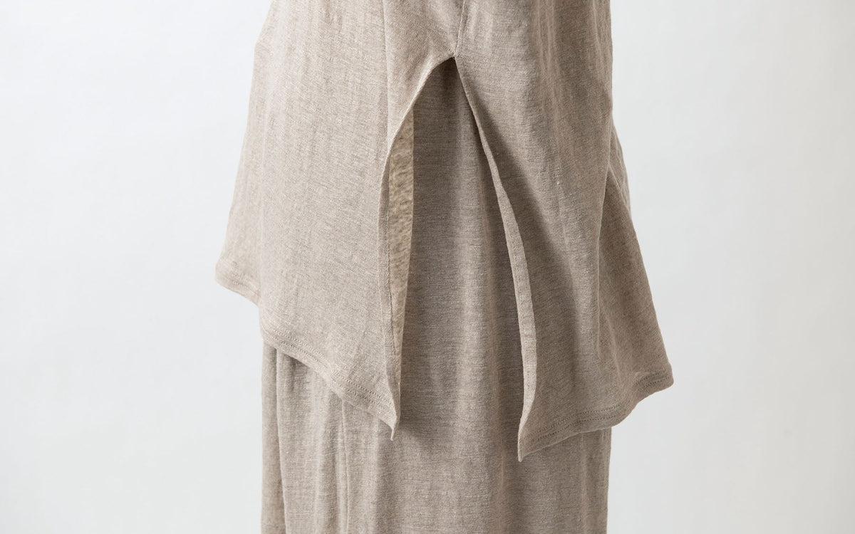 enrica linenknit cutsew｜natural