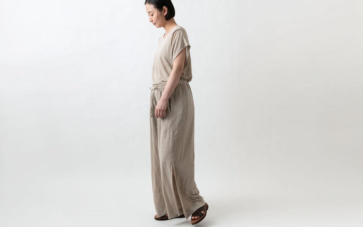enrica linenknit cutsew｜natural