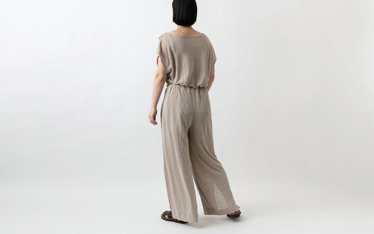 enrica linenknit cutsew｜natural