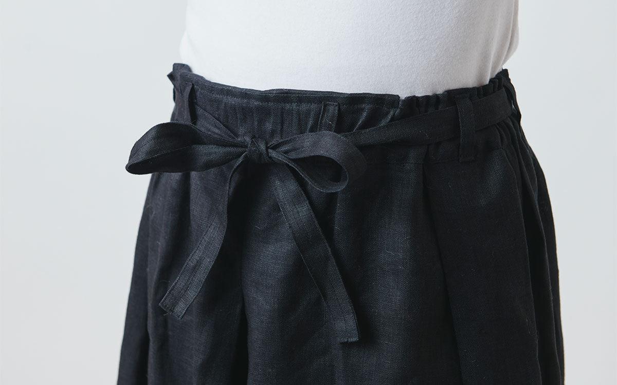 きるもの 袴パンツ｜リネン 5色｜unisex freesize