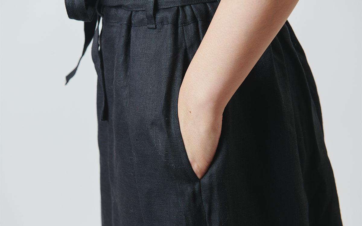 きるもの 袴パンツ｜リネン 5色｜unisex freesize