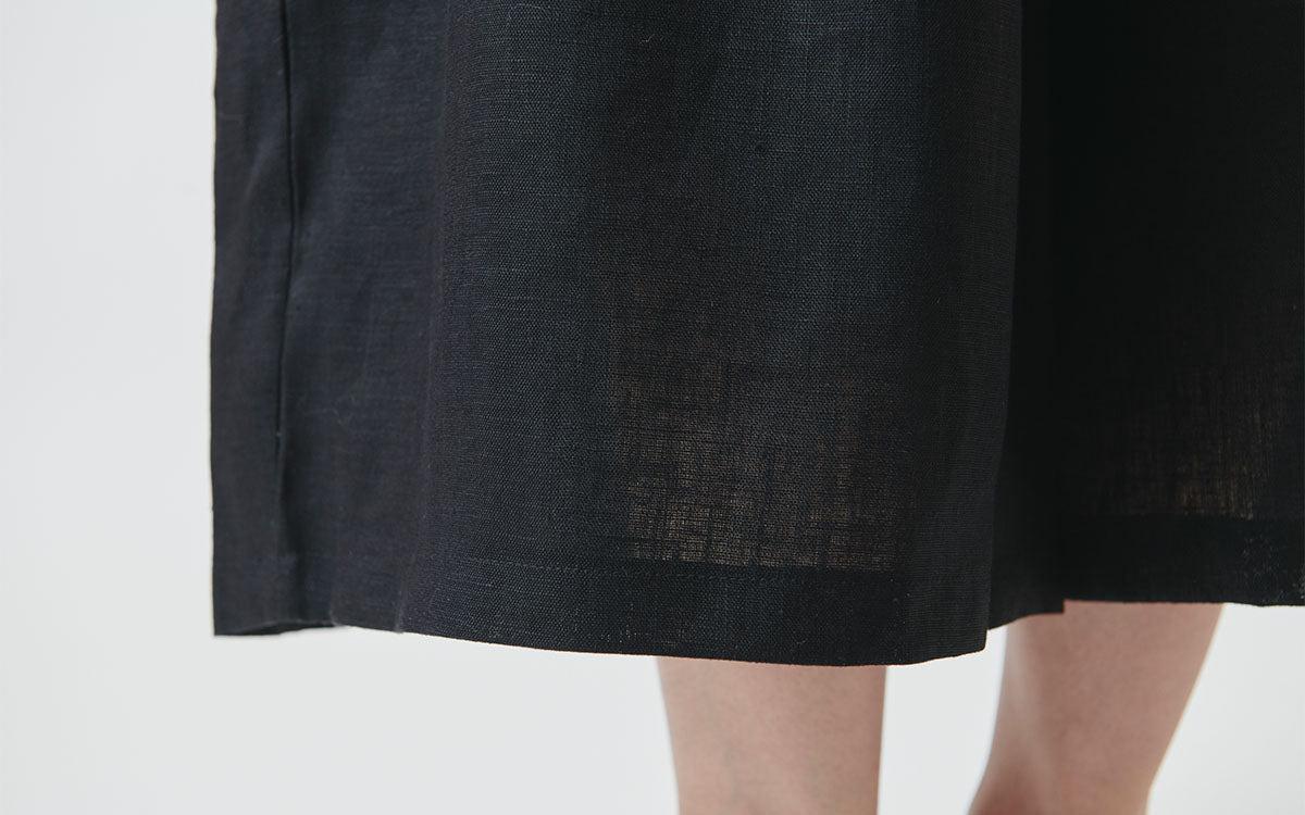 きるもの 袴パンツ｜リネン 5色｜unisex freesize