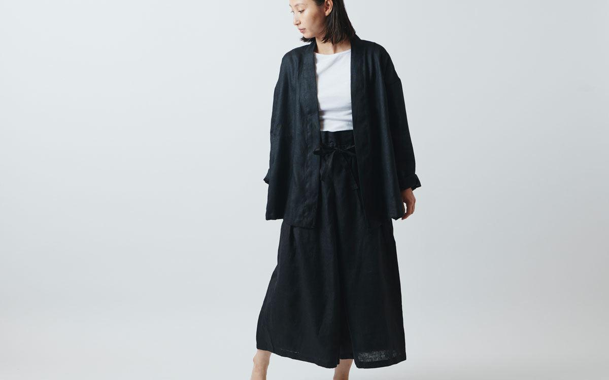 きるもの 袴パンツ｜リネン 5色｜unisex freesize