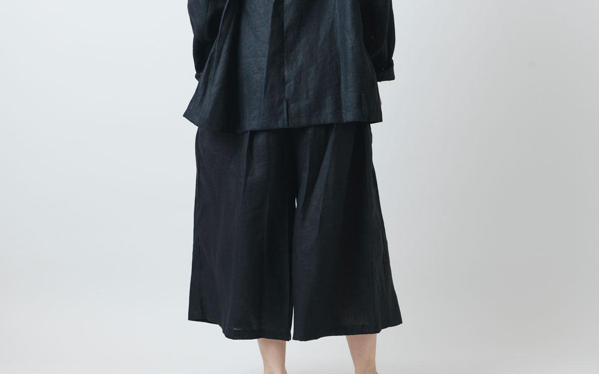 きるもの 袴パンツ｜リネン 5色｜unisex freesize