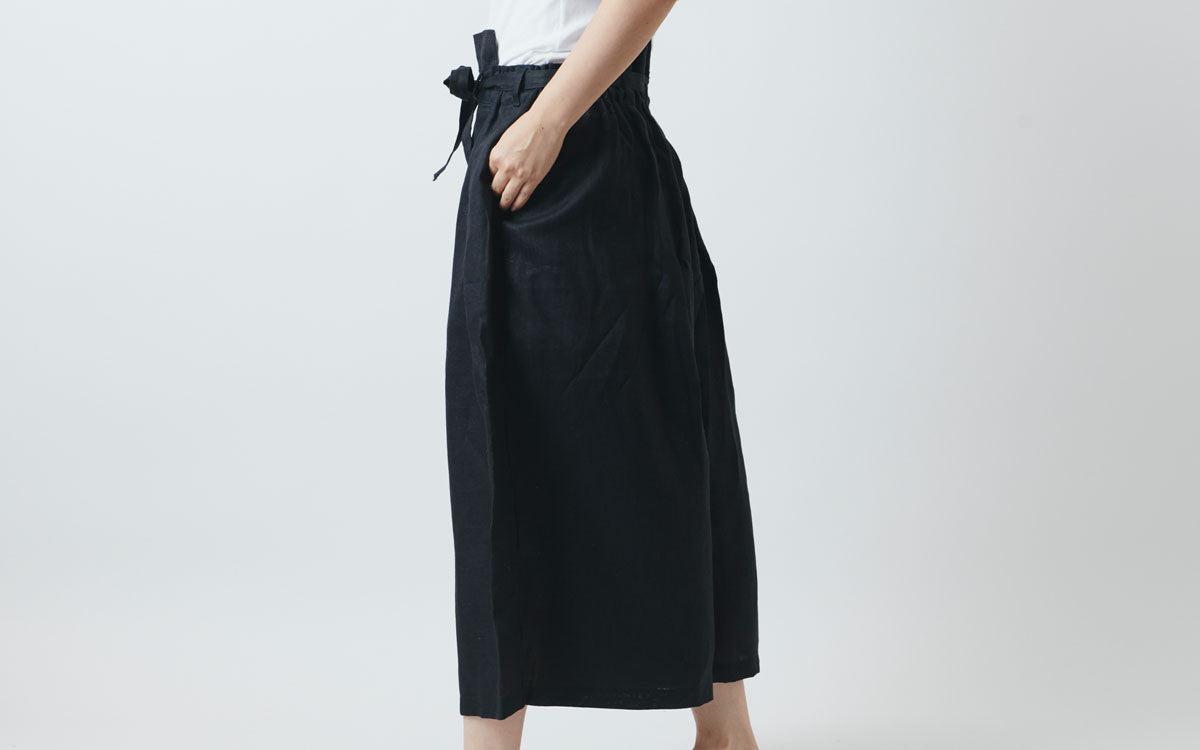 きるもの 袴パンツ｜リネン 5色｜unisex freesize