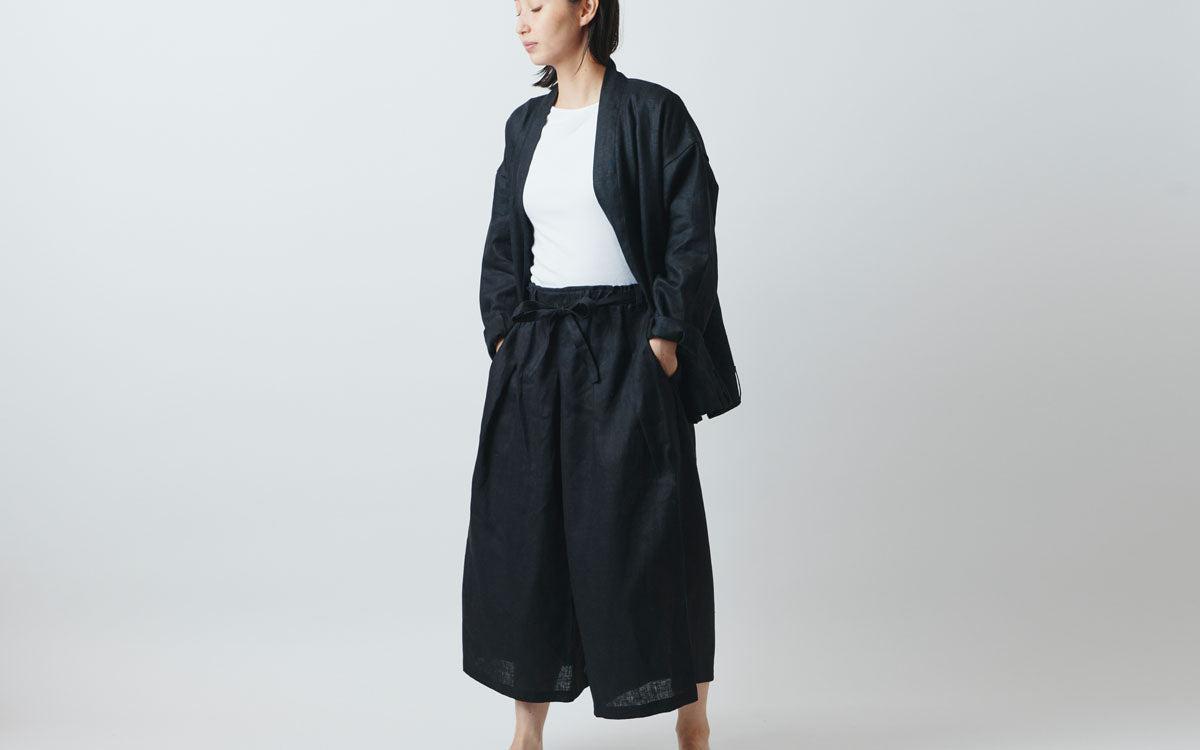 きるもの 袴パンツ｜リネン 5色｜unisex freesize