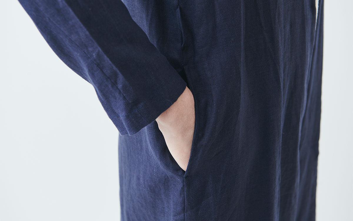 【新色追加】きるもの 四 JKT｜リネン 7色｜unisex freesize