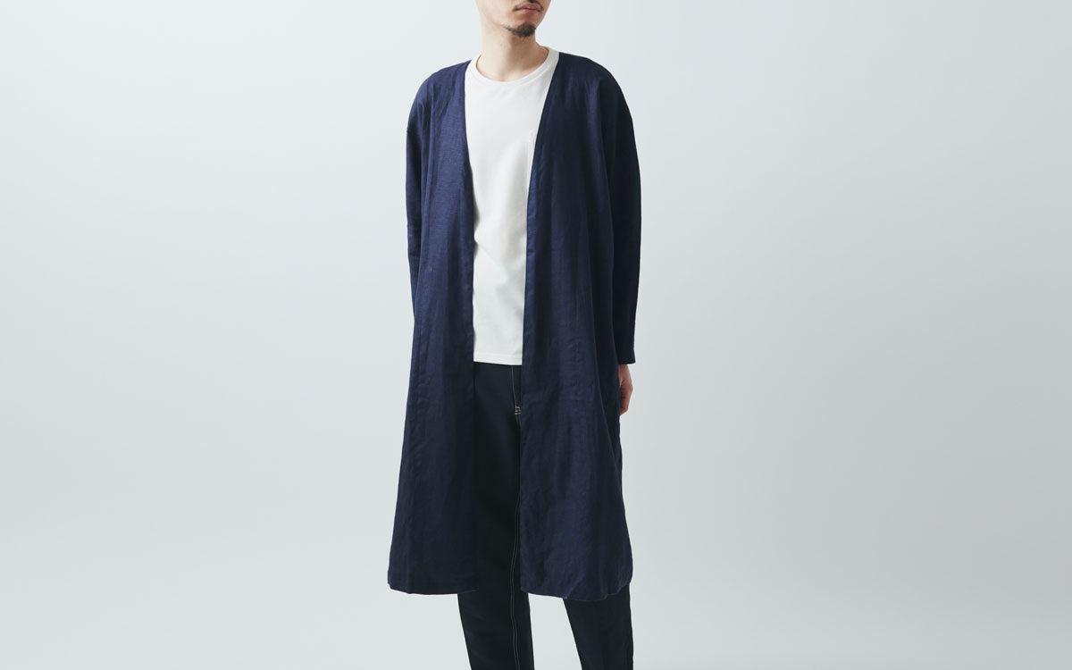 【新色追加】きるもの 四 JKT｜リネン 7色｜unisex freesize