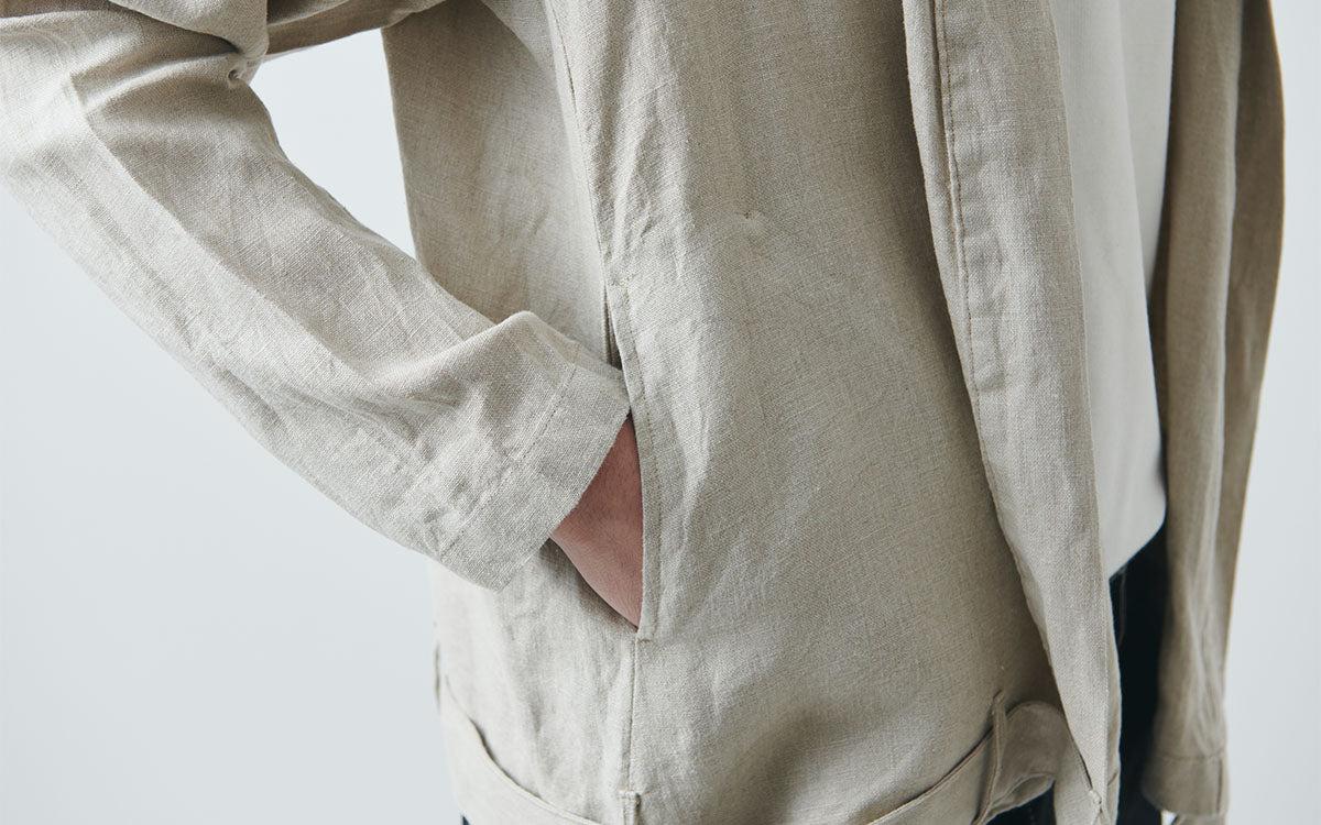 きるもの 壱 JKT｜リネン 7色｜unisex freesize