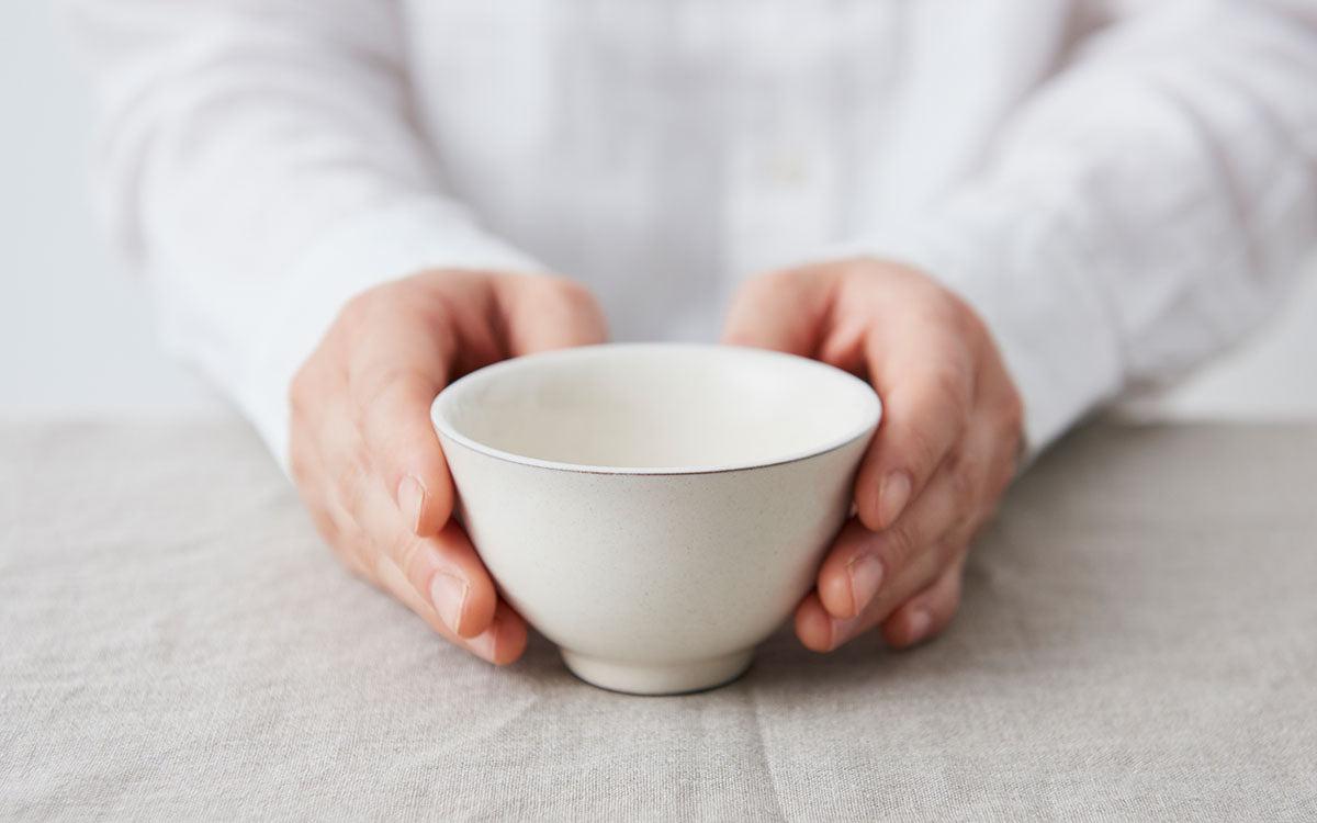 くみ出し碗 粉引き