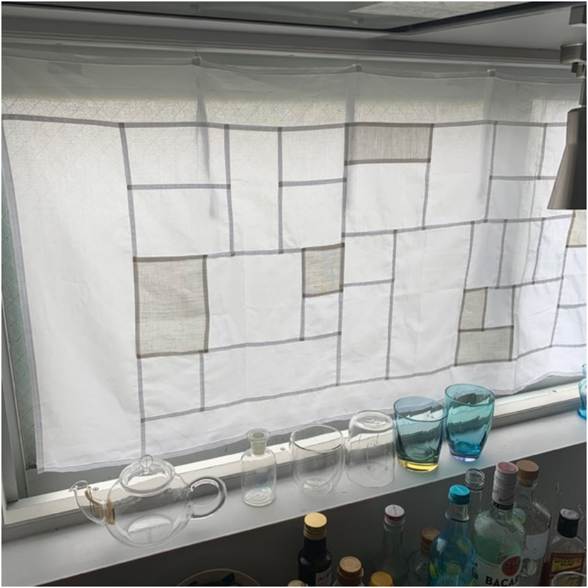 【オーダーメイド】ポジャギカーテン｜コットン×リネン