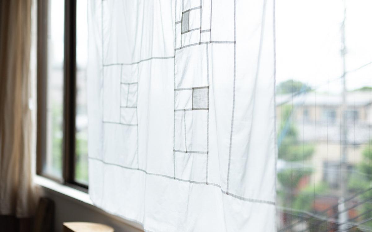 【オーダーメイド】ポジャギカーテン｜コットン×リネン