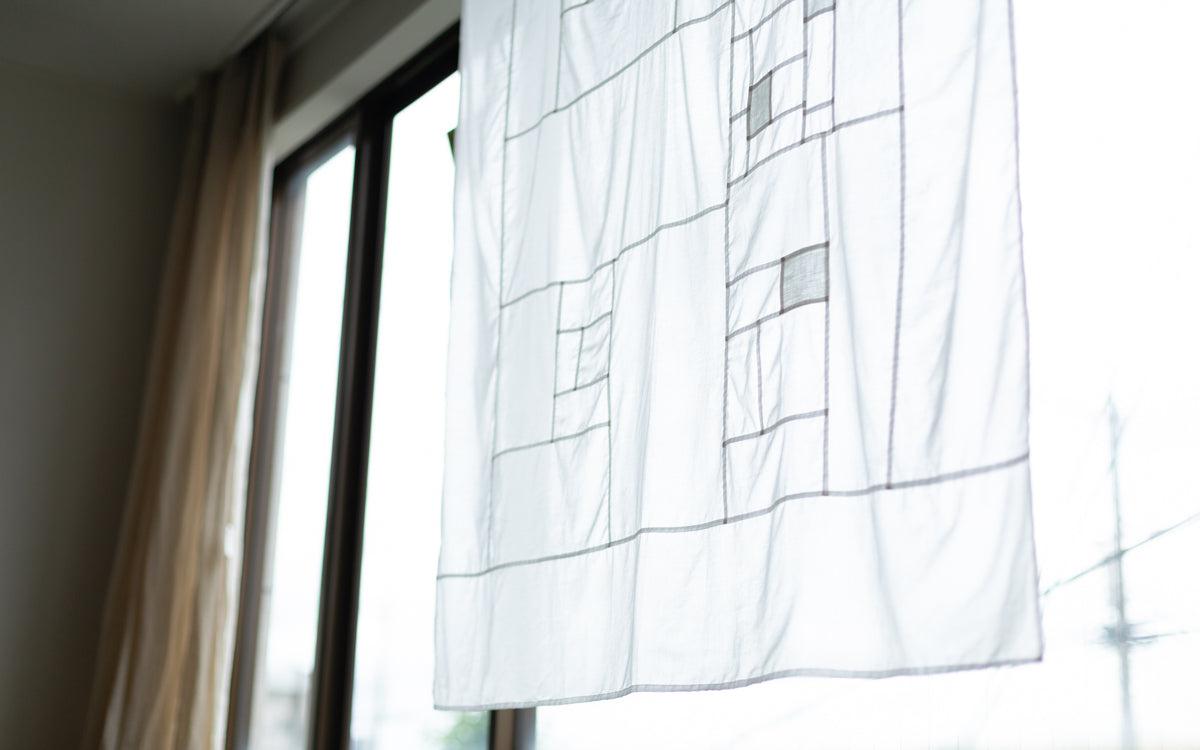 【オーダーメイド】ポジャギカーテン｜コットン×リネン