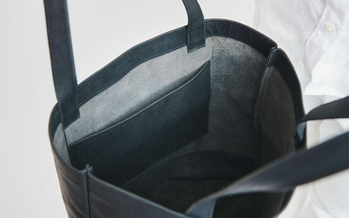 レザートートバッグ black ＜L＞