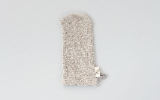 リネンニット バスミトン