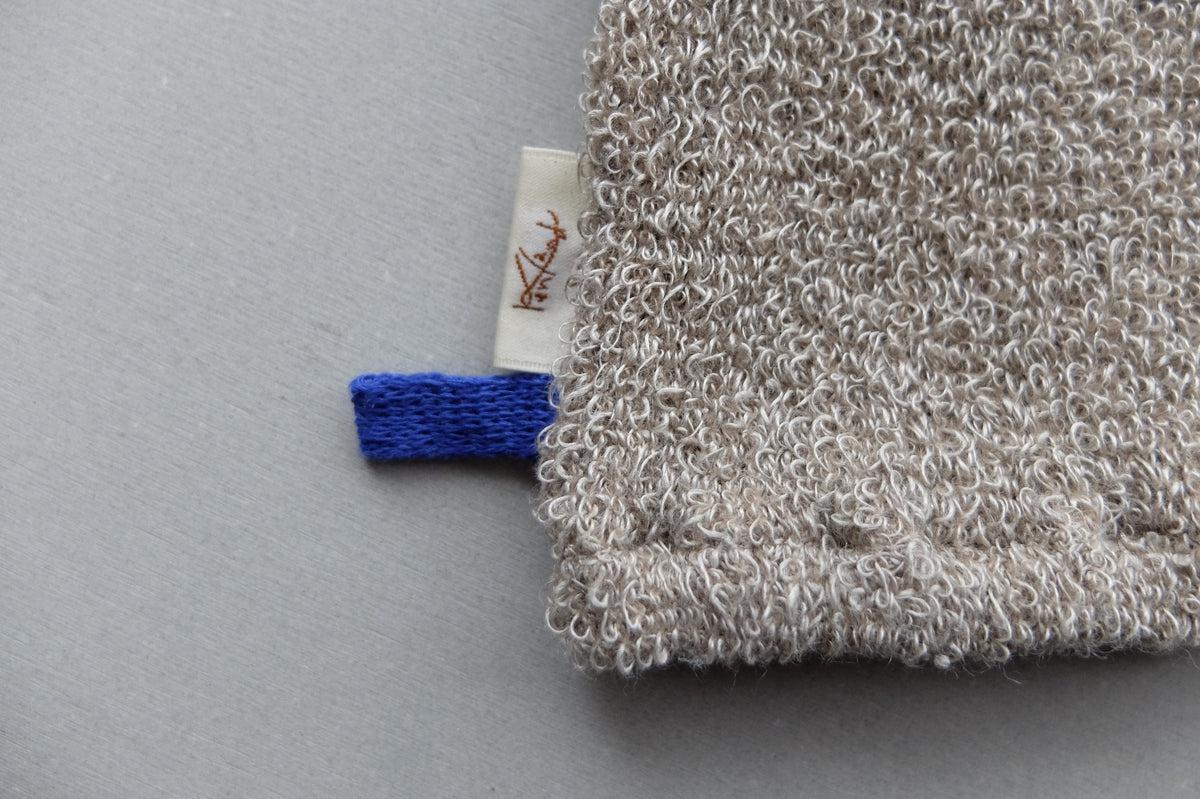 リネンニット バスミトン