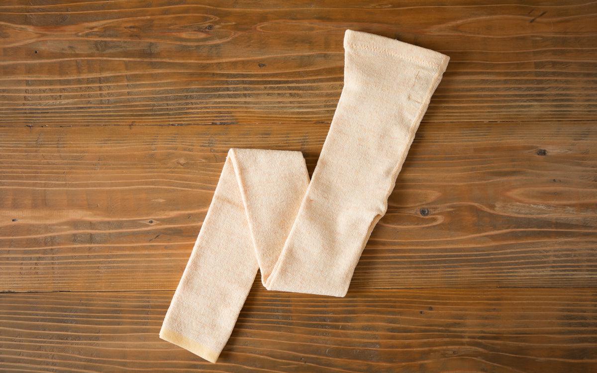 リネンニット レギンス｜クリーム