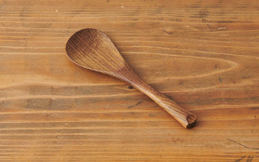 サーバースプーン チーク｜オイル・蜜蝋仕上げ