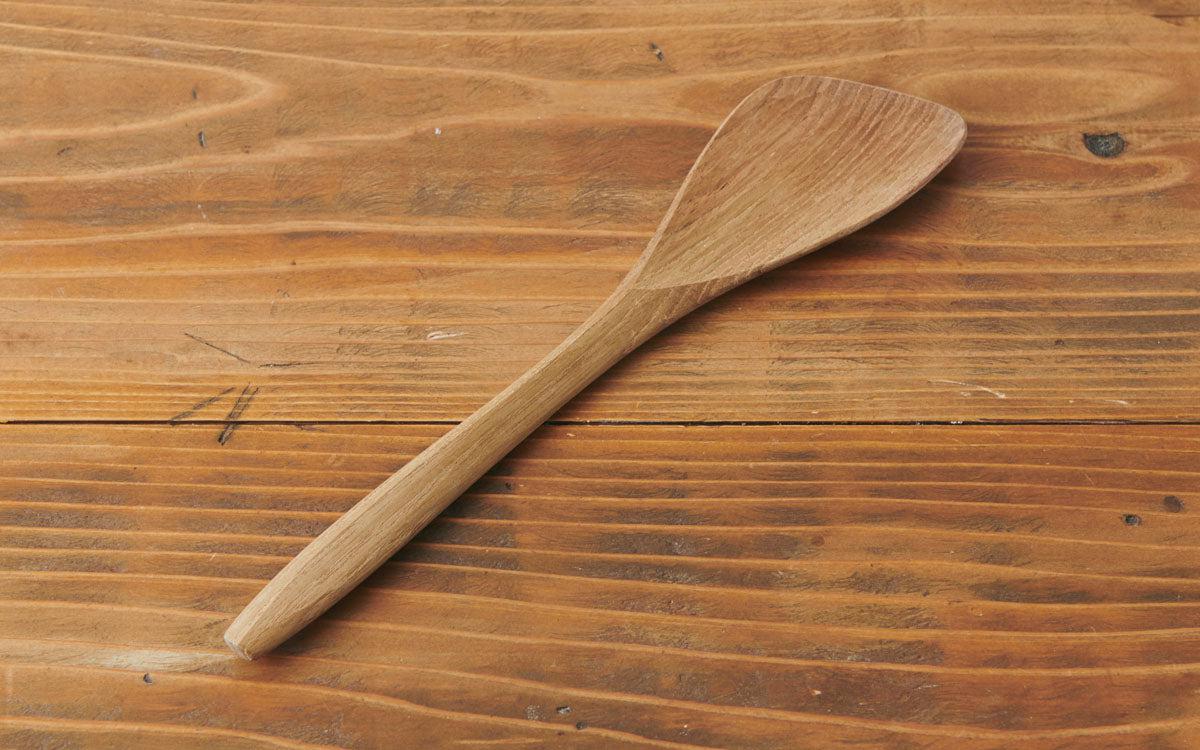 すくえる木べら チーク｜無塗装