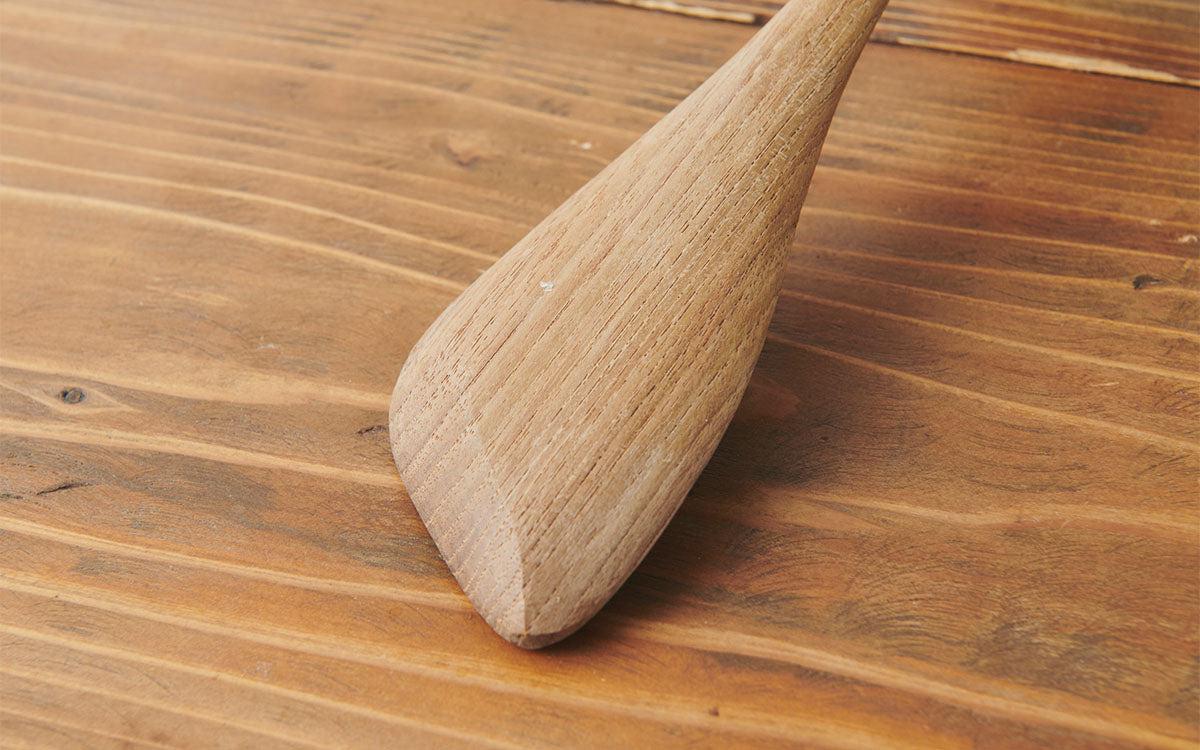 すくえる木べら タモ｜無塗装