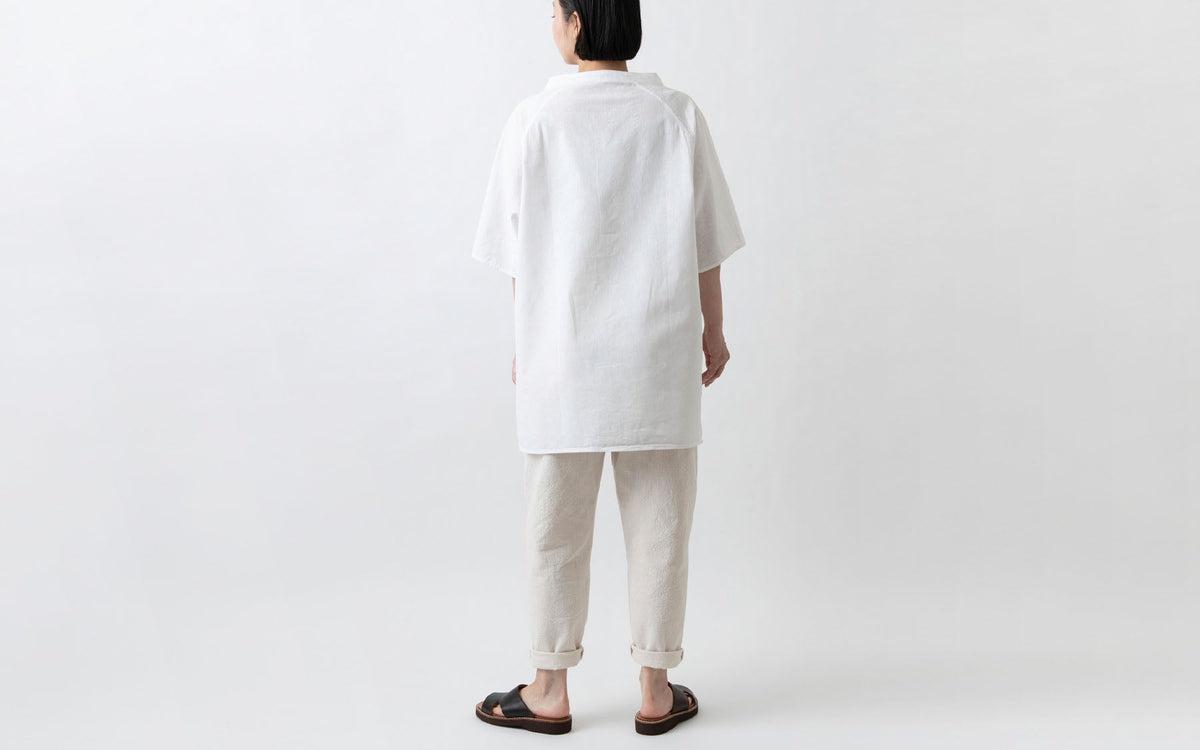 yohaku 備後節織パンツ｜生成り｜unisex3size