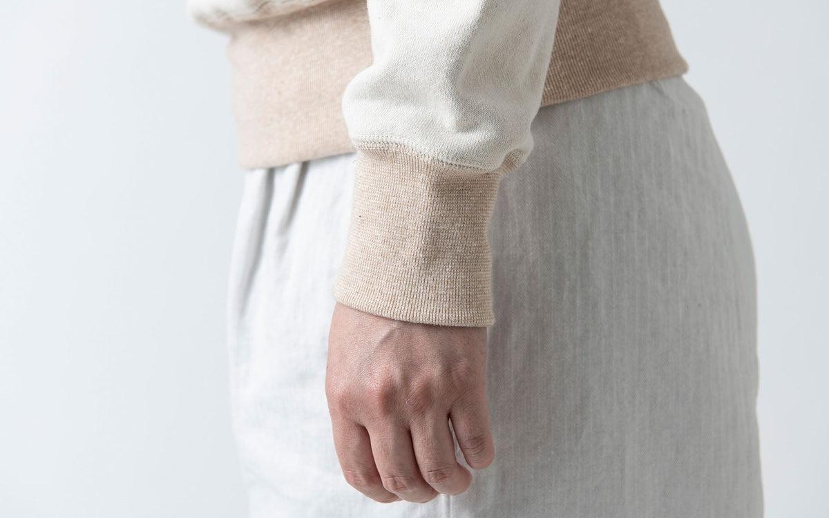 yohaku 茶綿プルパーカー｜チャコール｜unisex4size