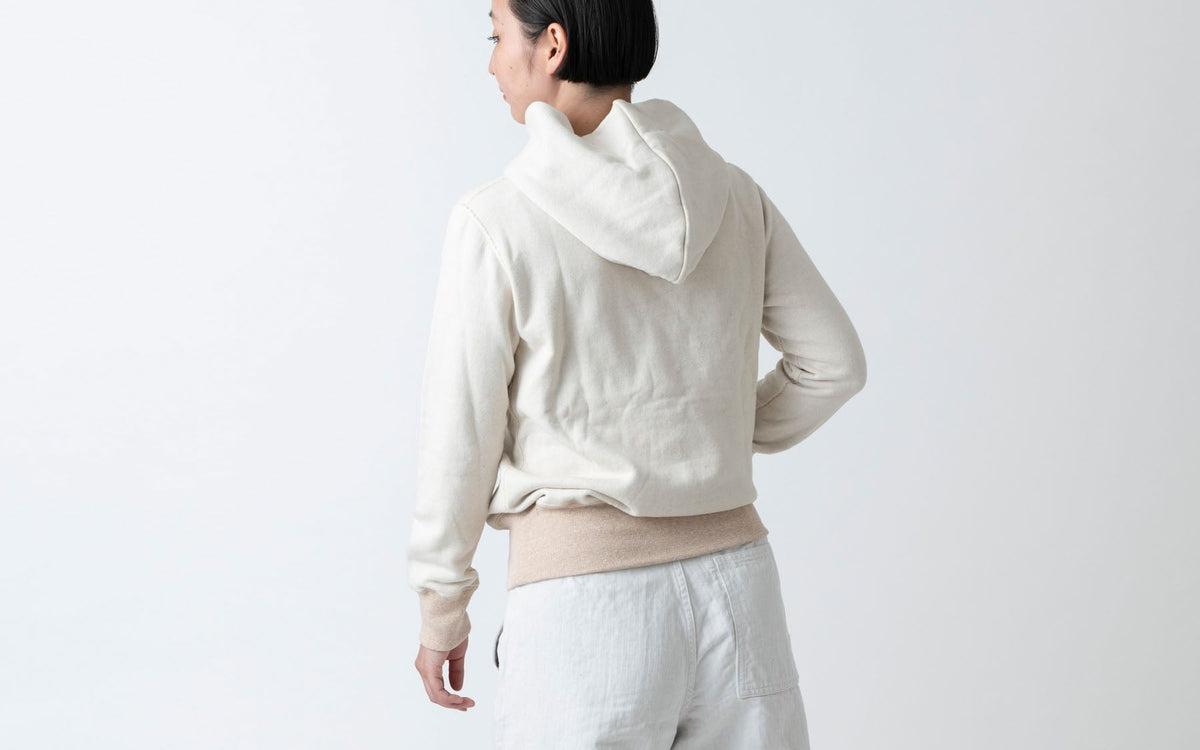 yohaku 茶綿プルパーカー｜チャコール｜unisex4size